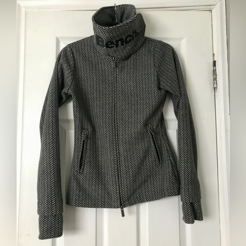 Bench Chevron Patterned Shacket